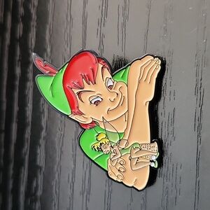 Disney's Peter Pan and Tinkerbell Inspired Enamel Pin